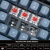 imageKeychron K4 Pro Custom Wireless Mechanical Keyboard 96 Keys Hotswappable QMKVIA Programmable Macro with K Pro Brown Switch RGB Backlit Compatible Mac Windows Linux  BlackKeychron K Pro Red Switch