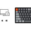 imageKeychron K4 RGB Hot Swappable Mechanical Keyboard 96 Layout Bluetooth WirelessUSB Wired Computer Keyboard with Gateron G Pro Red Switch Aluminum Frame for Mac WindowsVersion 2Aluminum Gateron G Pro Red Switch