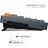 imageKeychron K4 Wireless BluetoothUSB Wired Gaming Mechanical Keyboard Compact 100 Keys RGB LED Backlit Gateron Brown Switch NKey Rollover Aluminum Frame for Mac Windows Version 2Hotswappable Brown Switch