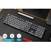 imageKeychron K5 Max UltraSlim Wireless Custom Mechanical Keyboard QMKVIA Programmable 3Mode Bluetooth24 GHzWired with RGB Backlight Low Profile Gateron Red Switch PBT Keycaps for Mac Win LinuxGateron Red Switch