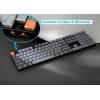 imageKeychron K5 Max UltraSlim Wireless Custom Mechanical Keyboard QMKVIA Programmable 3Mode Bluetooth24 GHzWired with White Backlight Low Profile Gateron Brown Switch PBT Keycaps for Mac Win LinuxGateron Red Switch