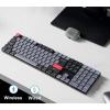 imageKeychron K5 Pro QMKVIA Custom Wireless Mechanical Keyboard HotSwappable Full Size Layout 108 Keys Programmable UltraSlim RGB Low Profile Brown Switch BluetoothUSBC for Mac Windows LinuxBrown Switch