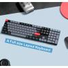 imageKeychron K5 Pro Wireless Custom Mechanical Keyboard 100 Full Size Layout Hot Swappable Programmable UltraSlim RGB Backlit Low Profile Gateron Brown Switch BluetoothWired for Mac Windows LinuxBrown Switch