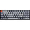 imageKeychron K6 Bluetooth 51 Wireless Mechanical Keyboard with Keychron K Pro Brown SwitchLED BacklitRechargeable Battery 68 Keys Compact Keyboard Compatible with Mac WindowsKeychron K Pro Brown Switch