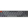 imageKeychron K6 Hot Swappable Wireless Bluetooth 51Wired Mechanical Gaming Keyboard 65 Compact 68Key RGB LED BacklightGateron G Pro Blue SwitchRechargeable Battery Compatible with Mac WindowsGateron G Pro Red Switch