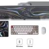 imageKeychron K6 HotSwappable Wireless Mechanical Keyboard for Mac 65 Compact 68 Keys Bluetooth Multitasking TypeC Wired Gaming Keyboard for Windows NonBacklit with Keychron Blue SwitchHotswap Keychron Blue Switch