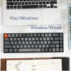 imageKeychron K6 Mechanical Keyboard 65 Compact 68 Key Wireless Gaming Keyboard RGB Backlight Bluetooth 51Wired Keyboard Compatible with Mac Windows Gateron G Pro Brown SwitchOptical Brown Switch