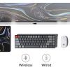 imageKeychron K6 Mechanical Keyboard 65 Compact 68 Key Wireless Gaming Keyboard RGB Backlight Bluetooth 51Wired Keyboard Compatible with Mac Windows Gateron G Pro Brown SwitchGateron G Pro Brown Switch  B