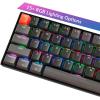 imageKeychron K6 Mechanical Keyboard 65 Compact 68 Key Wireless Gaming Keyboard RGB Backlight Bluetooth 51Wired Keyboard Compatible with Mac Windows Gateron G Pro Brown SwitchGateron G Pro Brown Switch  B