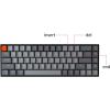 imageKeychron K6 Mechanical Keyboard 65 Compact 68 Key Wireless Gaming Keyboard RGB Backlight Bluetooth 51Wired Keyboard Compatible with Mac Windows Gateron G Pro Brown SwitchOptical Brown Switch