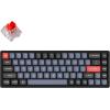 imageKeychron K6 Pro Wireless Custom Mechanical Keyboard QMKLauncher Programmable Macro HotSwappable Keychron K Pro Brown Switch 65 Layout Aluminum RGB Backlit Office Keyboard for Mac Windows LinuxRGB Backlight Aluminum Frame A