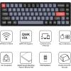 imageKeychron K6 Pro Wireless Custom Mechanical Keyboard QMKLauncher Programmable Macro HotSwappable Keychron K Pro Brown Switch 65 Layout Aluminum RGB Backlit Office Keyboard for Mac Windows LinuxRGB Backlight Aluminum Frame A