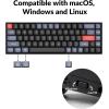 imageKeychron K6 Pro Wireless Custom Mechanical Keyboard QMKLauncher Programmable Macro HotSwappable Keychron K Pro Brown Switch 65 Layout White Backlit Office Keyboard for Mac Windows LinuxHotSwappable Keychron K Pro Blue Switch
