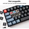imageKeychron K6 Pro Wireless Custom Mechanical Keyboard QMKLauncher Programmable Macro HotSwappable Keychron K Pro Brown Switch 65 Layout White Backlit Office Keyboard for Mac Windows LinuxHotSwappable Keychron K Pro Blue Switch