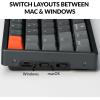 imageKeychron K6 Wireless Mechanical Keyboard 65 Compact Layout BluetoothWired RGB Backlit 68 Keys with Hotswappable Gateron G Pro Blue Switch Compatible with Mac WindowsHotswap Gateron G Pro Blue Switch