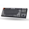 imageKeychron K8 87 Keys Wireless Mechanical Keyboard 80 Layout Bluetooth TKL Tenkeyless RGB Backlight with Gateron G Pro Brown Switch Aluminum Frame USBC Wired Gaming Keyboard for Mac WindowsGateron Brown Switch