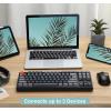 imageKeychron K8 87 Keys Wireless Mechanical Keyboard 80 Layout Bluetooth TKL Tenkeyless RGB Backlight with Gateron G Pro Brown Switch Aluminum Frame USBC Wired Gaming Keyboard for Mac WindowsGateron Brown Switch
