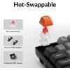 imageKeychron K8 Max Custom Mechanical Keyboard Wireless TKL 24 GHzBluetooth 51Wired QMK Programmable RGB HotSwappable with Keychron Super Red Switch Compatible with Mac Windows LinuxHotSwap Keychron Super Red Switch