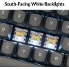 imageKeychron K8 Max TKL Mechanical Keyboard Wireless 87 Keys QMK 24 GHzBluetooth 51Wired Connection White Backlit with Programmable Keychron Super Red Switch for macOS Windows LinuxKeychron Super Banana Switch