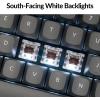imageKeychron K8 Max TKL Mechanical Keyboard Wireless 87 Keys QMK 24 GHzBluetooth 51Wired Connection White Backlit with Programmable Keychron Super Red Switch for macOS Windows LinuxKeychron Super Brown Switch