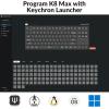 imageKeychron K8 Max TKL Wireless Mechanical Keyboard QMK 24 GHzBluetooth 51Wired with Aluminum Frame RGB Backlit HotSwappable Programmable Keychron Super Red Switch for Mac Windows LinuxHotSwap Keychron Super Banana Switch