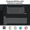 imageKeychron K8 Max Wireless Mechanical Gaming Keyboard TKL Layout QMK 24 GHzBluetooth 51Wired TriMode Connection RGB with Keychron Super Brown Switch Compatible with Mac Windows LinuxKeychron Super Banana Switch