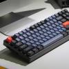 imageKeychron K8 Pro QMKVIA Wireless Mechanical Keyboard HotSwappable Aluminum Frame TKL Custom Programmable Keyboard with RGB Backlit Gateron G Pro Red SwitchRed Switch