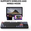 imageKeychron K8 Pro QMKVIA Wireless Mechanical Keyboard HotSwappable TKL Custom Programmable Macro Wired Keyboard with Gateron G Pro Brown Switch White Backlit PBT Keycaps for Mac Windows LinuxHotSwappable Gateron G Pro Blue Switch