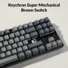 imageKeychron K8 Tenkeyless Wireless Mechanical Keyboard for Mac White Backlight Bluetooth Multitasking TypeC Wired Gaming Keyboard for Windows Red SwitchKeychron Super Brown Switch