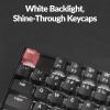 imageKeychron K8 Tenkeyless Wireless Mechanical Keyboard for Mac White Backlight Bluetooth Multitasking TypeC Wired Gaming Keyboard for Windows Red SwitchQMK Banana Switch