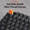 imageKeychron K8 Tenkeyless Wireless Mechanical Keyboard for Mac White Backlight Bluetooth Multitasking TypeC Wired Gaming Keyboard for Windows Red SwitchSilent Red Switch