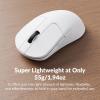 imageKeychron M3 Mini 4K Wireless Bluetooth 5124 GHzWired Optical Mouse UltraLightweight 55g Programmable PixArt 3395 Sensor with up to 26000 DPI 650 IPS for Windows Mac Linux  BlackWhite