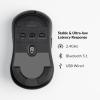 imageKeychron M3 Mini 4K Wireless Bluetooth 5124 GHzWired Optical Mouse UltraLightweight 55g Programmable PixArt 3395 Sensor with up to 26000 DPI 650 IPS for Windows Mac Linux  BlackBlack