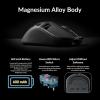 imageKeychron M3 Mini 4K Wireless Bluetooth 5124 GHzWired Optical Mouse UltraLightweight 55g Programmable PixArt 3395 Sensor with up to 26000 DPI 650 IPS for Windows Mac Linux  BlackBlackB
