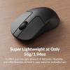 imageKeychron M3 Mini 4K Wireless Bluetooth 5124 GHzWired Optical Mouse UltraLightweight 55g Programmable PixArt 3395 Sensor with up to 26000 DPI 650 IPS for Windows Mac Linux  BlackBlack