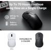 imageKeychron M3 Mini 4K Wireless Bluetooth 5124 GHzWired Optical Mouse UltraLightweight 55g Programmable PixArt 3395 Sensor with up to 26000 DPI 650 IPS for Windows Mac Linux  BlackBlack