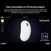 imageKeychron M3 Mini 4K Wireless Bluetooth 5124 GHzWired Optical Mouse UltraLightweight 55g Programmable PixArt 3395 Sensor with up to 26000 DPI 650 IPS for Windows Mac Linux  BlackWhite