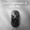 imageKeychron M3 Mini 4K Wireless Bluetooth 5124 GHzWired Optical Mouse UltraLightweight 55g Programmable PixArt 3395 Sensor with up to 26000 DPI 650 IPS for Windows Mac Linux  BlackBlackB