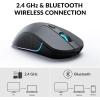 imageKeychron M3 Wireless Gaming Optical Mouse TriMode 24 GHzBluetooth 51Wired PixArt PAW 3395 Sensor 4000Hz Polling Rate 79g Lightweight Programmable Macro Button for Windows PCMac  BlackBlack