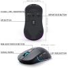 imageKeychron M3 Wireless Mouse PAW3395 Sensor with Programmable Macro Button 26000 DPI Supports 24 GHzBluetooth 51 79g UltraLight Ergonomic Design Up to 70 Hours Using for PC Mac Laptop  BlackBlack