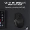 imageKeychron M6 4000 Hz Wireless Bluetooth 5124 GHzWired Optical Mouse Lightweight 78g Programmable PixArt 3395 Sensor with up to 26K DPI 650 IPS for Windows Mac Linux  BlackBlack