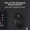 imageKeychron M6 Wireless Gaming Mouse 1000Hz Polling Bluetooth 5124GHzWired Lightweight 78g PixArt 3395 Optical Sensor up to 26000 DPI Programmable for WindowsMacLinux  Black