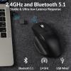 imageKeychron M6 Wireless Gaming Mouse 1000Hz Polling Bluetooth 5124GHzWired Lightweight 78g PixArt 3395 Optical Sensor up to 26000 DPI Programmable for WindowsMacLinux  Black