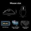 imageKeychron M6 Wireless Gaming Mouse 1000Hz Polling Bluetooth 5124GHzWired Lightweight 78g PixArt 3395 Optical Sensor up to 26000 DPI Programmable for WindowsMacLinux  Black
