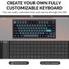 imageKeychron Q1 Pro Wireless Custom Mechanical Keyboard QMKVIA Programmable Full Aluminum 75 Layout BluetoothWired RGB with Hotswappable Keychron K Pro Banana Switch Compatible with Mac Windows LinuxHotswap Keychron K Pro Brown Switch