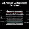 imageKeychron Q10 Wired Custom Mechanical Keyboard Knob Version 75 Alice Layout QMKVIA Programmable Macro with Hotswappable Gateron G Pro Brown Switch Compatible with Mac Windows Linux GreyHotswap Gateron G Pro Red SwitchB