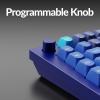 imageKeychron Q10 Wired Custom Mechanical Keyboard Knob Version 75 Alice Layout QMKVIA Programmable Macro with Hotswappable Gateron G Pro Brown Switch Compatible with Mac Windows Linux BlueHotswap Gateron G Pro Brown SwitchB