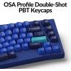 imageKeychron Q10 Wired Custom Mechanical Keyboard Knob Version 75 Alice Layout QMKVIA Programmable Macro with Hotswappable Gateron G Pro Brown Switch Compatible with Mac Windows Linux BlueHotswap Gateron G Pro Brown Switch