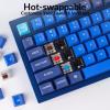 imageKeychron Q3 Wired Custom Mechanical Keyboard Knob Version TKL Tenkeyless QMKVIA Programmable Macro with Hotswappable Gateron G Pro Red Switch Double Gasket Compatible with Mac Windows Linux BlueHotswap RGB Gateron G Pro Red Switch