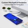 imageKeychron Q3 Wired Custom Mechanical Keyboard Knob Version TKL Tenkeyless QMKVIA Programmable Macro with Hotswappable Gateron G Pro Red Switch Double Gasket Compatible with Mac Windows Linux BlueHotswap RGB Gateron G Pro Red Switch